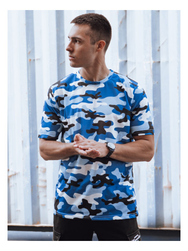 Men's Indigo Camouflage T-Shirt Dstreet