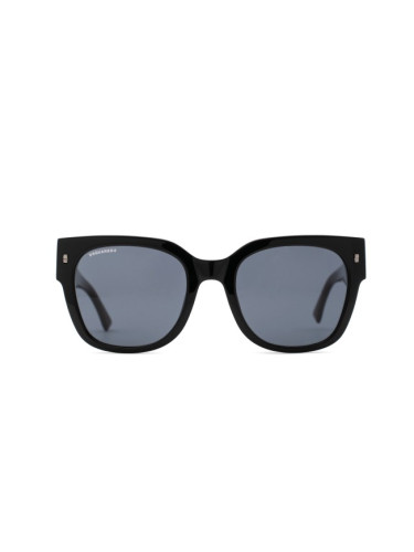 Dsquared2 Icon 0005/S 807 IR 53 - квадратна слънчеви очила, дамски, черни