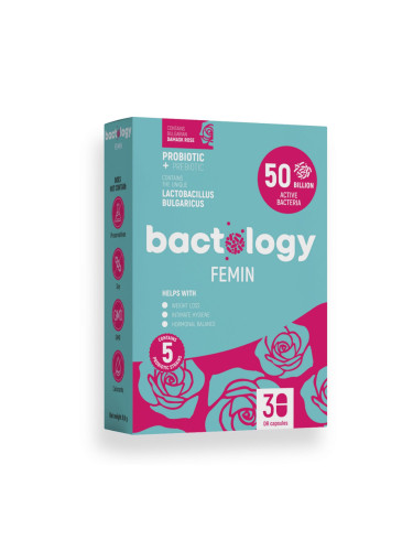 Bactology Femin пробиотик за жени x30 капсули