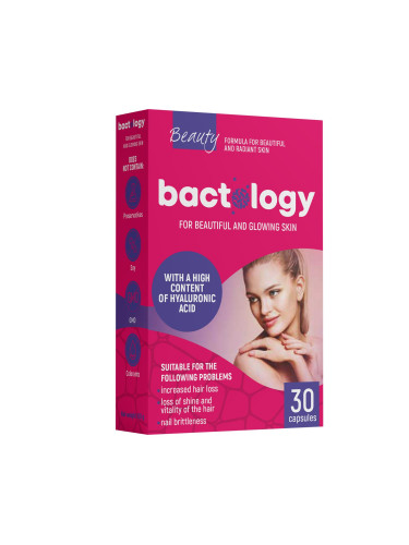 Bactology Beauty Skin колаген и хиалуронова киселина за красива кожа x30 таблетки