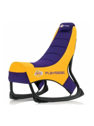 Геймърски стол Playseat NBA LA Lakers, до 122kg, материал ActiFit, регулиране на височината 120-220 cm, лилав
