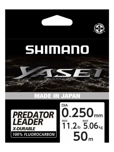 Shimano Fishing Yasei Predator Fluorocarbon Clear 0,25 mm 5,06 kg 50 m Монофил