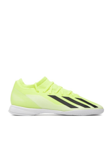 adidas Обувки за футбол X Crazyfast League Indoor Boots IF0701 Жълт