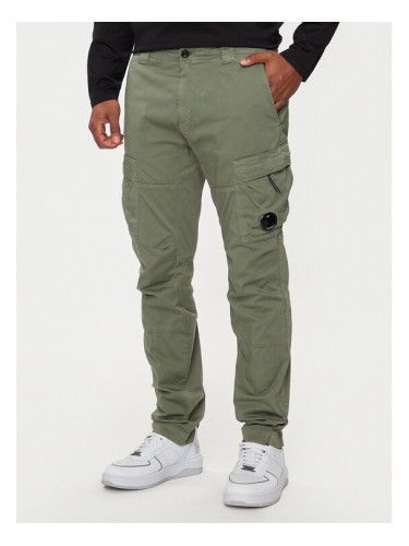 C.P. Company Текстилни панталони 16CMPA063A005694G Зелен Slim Fit
