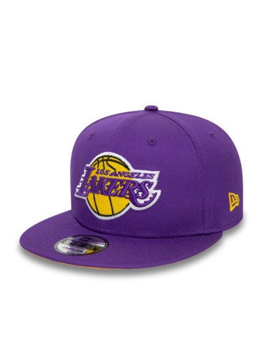 New Era Шапка с козирка Nba Rear Logo 950 Lakers 60503476 Виолетов