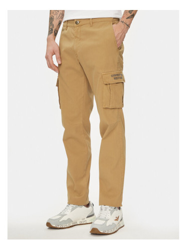 Aeronautica Militare Текстилни панталони 241PA1329CT2443 Кафяв Regular Fit