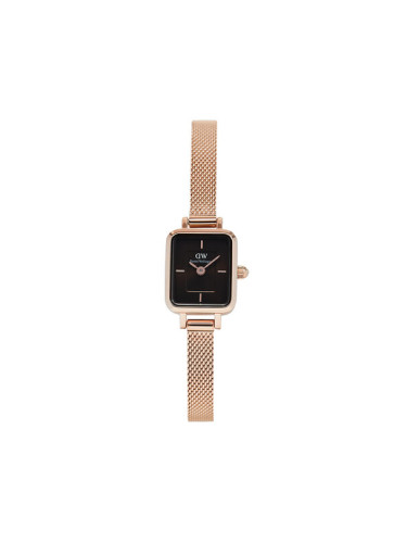 Daniel Wellington Часовник Quadro Mini Melrose Amber DW00100649 Златист