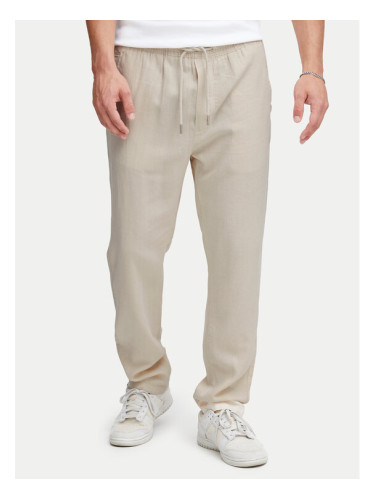 Solid Текстилни панталони 21107170 Бежов Regular Fit