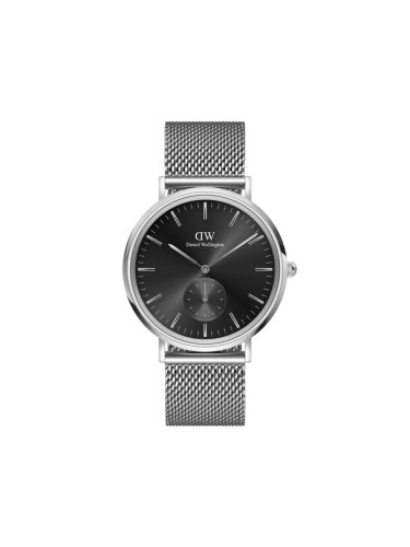 Daniel Wellington Часовник Classic Multi-Eye Sterling Onyx DW00100711 Сребрист