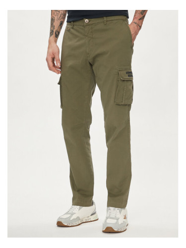 Aeronautica Militare Текстилни панталони 241PA1329CT3293 Зелен Regular Fit