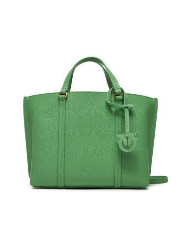 Pinko Дамска чанта Carrie Shopper Classic PE 24 PLTT 102833 A1LF Зелен