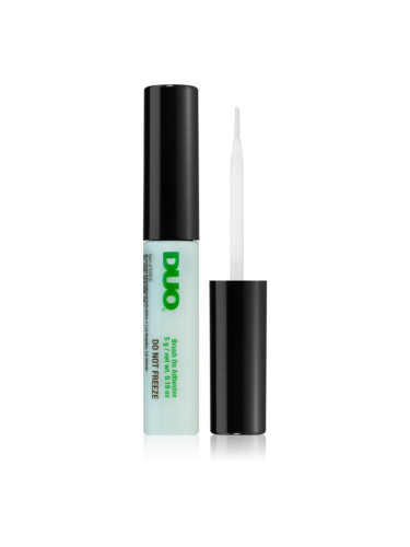 MAC Cosmetics Duo Brush On Striplash лепило за изкуствени мигли с четка цвят White/Clear 5 гр.