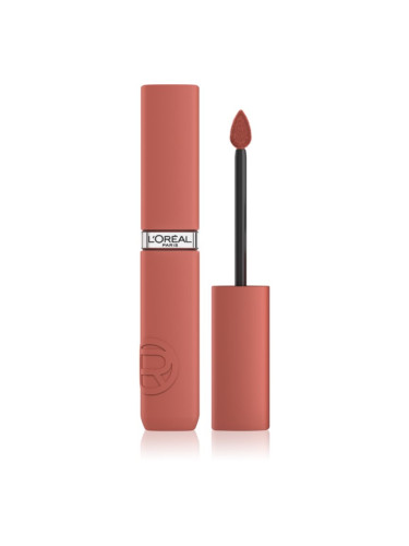 L’Oréal Paris Infaillible Matte Resistance матиращо хидратиращо червило цвят 630 Rose Heat 5 мл.