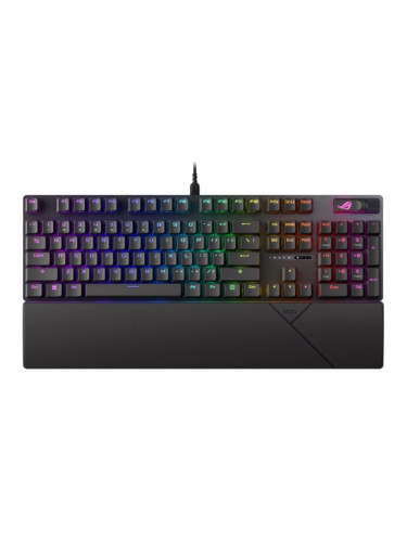  Механична клавиатура ASUS - XA11 ROG STRIX SCOPE II, NXSW, RGB, черна