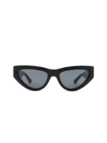 Bottega Veneta Bv1176S 001 55 - cat eye слънчеви очила, дамски, черни