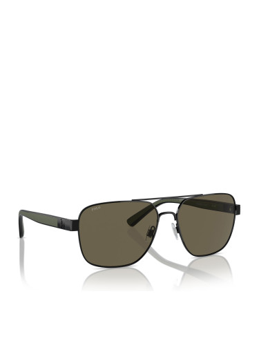 Слънчеви очила Polo Ralph Lauren 0PH3154 9258/3 Черен