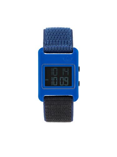 Часовник adidas Originals Retro Pop Digital Watch AOST23066 Син