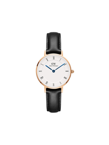 Часовник Daniel Wellington Petite Roman Numerals Shieffield DW00100683 Черен