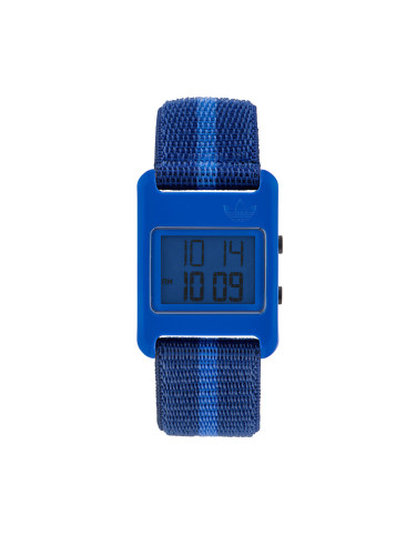 Часовник adidas Originals Retro Pop Digital Watch AOST23070 Син