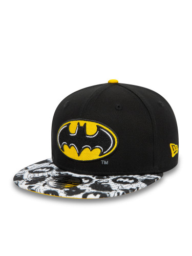 Шапка с козирка New Era Kids Super Aop 950 Batman 60435024 S Черен