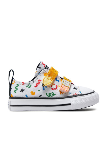 Кецове Converse Chuck Taylor All Star Easy-On Doodles A07219C Бял