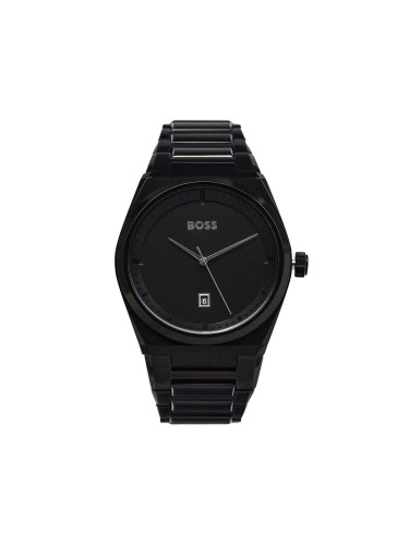 Часовник Boss Steer 1513994 Черен