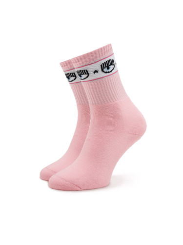 Чорапи дълги дамски Chiara Ferragni 76SB0J02 Розов