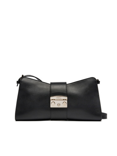 Дамска чанта Furla Metropolis M Shoulder Bag Remi WB01111-AX0733-O6000-1007 Черен