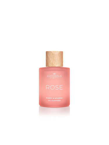 Cocosolis Rose Purify & Nourish Oil Cleanser Почистващо масло за лице 50 ml