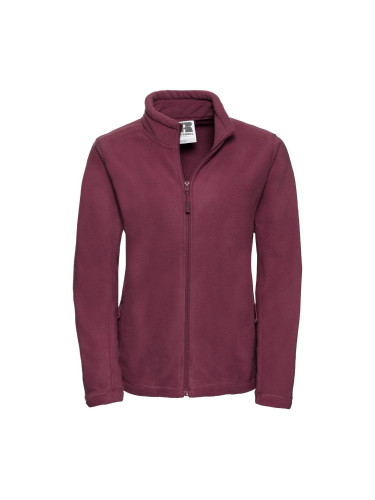 Burgundy women's fleece Outdoor Fleece Russell