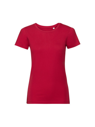 Pure Organic Russell Women's Red T-shirt