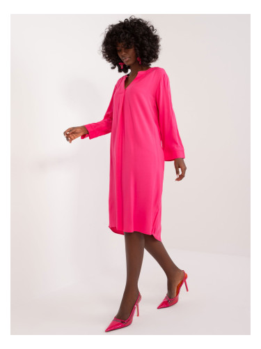 Dress-D73761M30430A-fuchsia