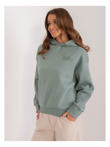 Women's pistachio hoodie SUBLEVEL