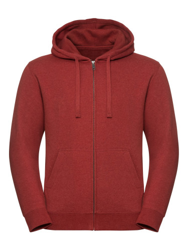 Men's Authentic Melange Zipped Hooded Sweat Russell