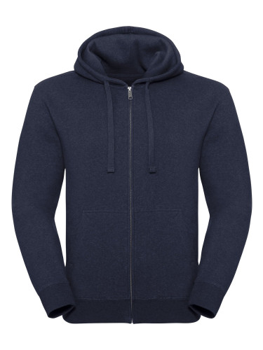 Men's Authentic Melange Zipped Hooded Sweat Russell