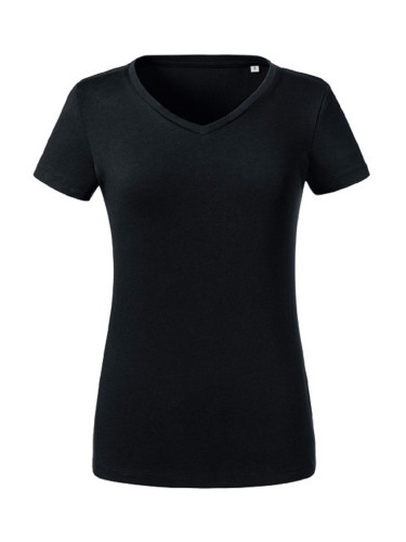 Russell Women's Pure Organic V-Neck T-Shirt