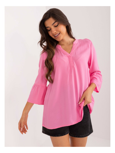 Blouse-D73761M11062E-pink