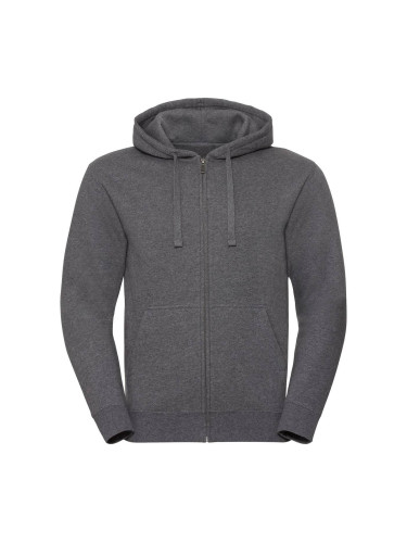 Men's Authentic Melange Zipped Hooded Sweat Russell