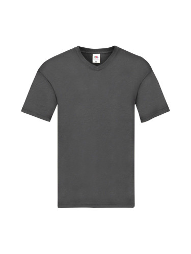 Graphite T-shirt Original V-neck Fruit of the Loom