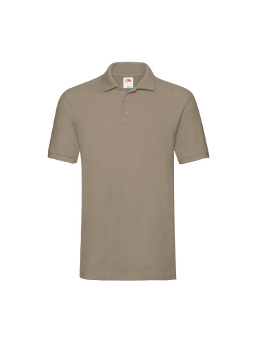 Men's Olive Premium Polo Shirt Friut of the Loom