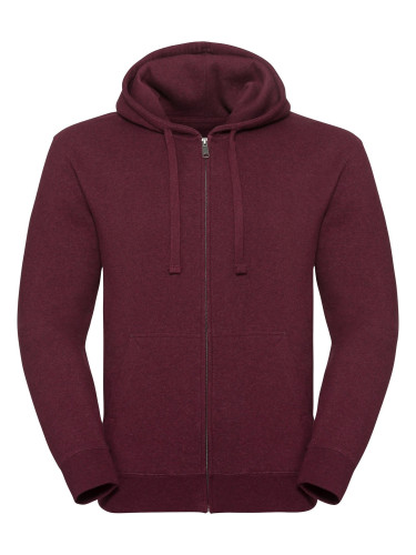 Men's Authentic Melange Zipped Hooded Sweat Russell