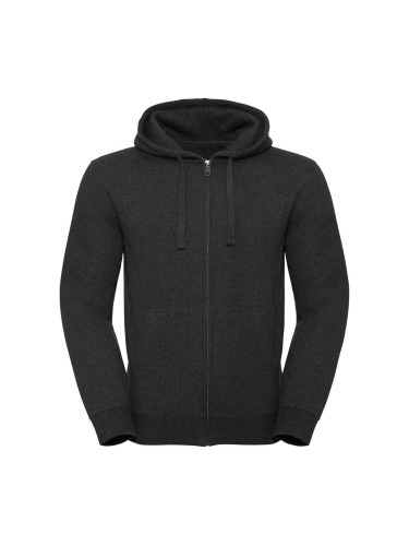 Men's Authentic Melange Zipped Hooded Sweat Russell