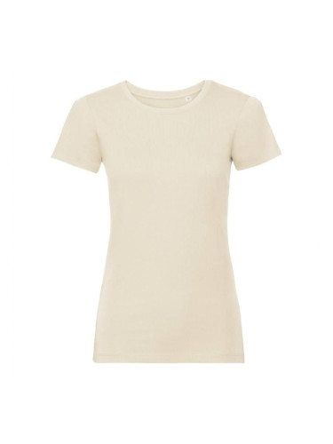 Beige women's t-shirt Pure Organic Russell