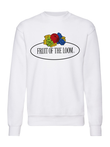 Men's Vintage Set in Sweat Sweatshirt with a large Fruit of the Loom logo