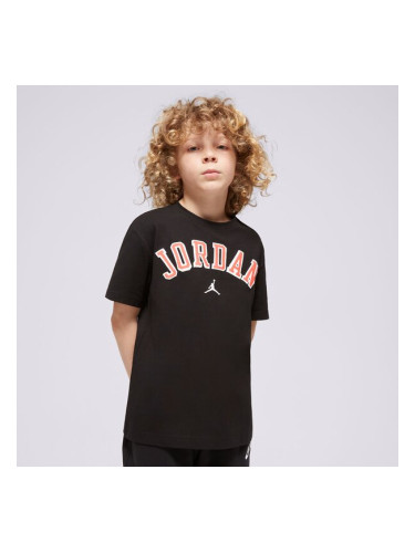 Jordan Тениска Flight Heritage Ss Tee Boy детски Дрехи Тениски 95C903-023 Черен