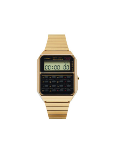 Casio Часовник Vintage Edgy CA-500WEG-1AEF Златист