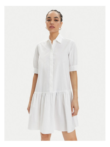 Marella Рокля тип риза Ebert 2413221402 Бял Regular Fit