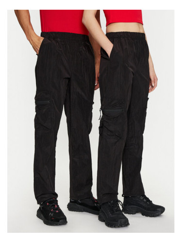 Rains Текстилни панталони Kano Pants Regular 19200 Черен Regular Fit