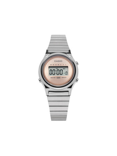 Casio Часовник LA700WE-4AEF Сребрист