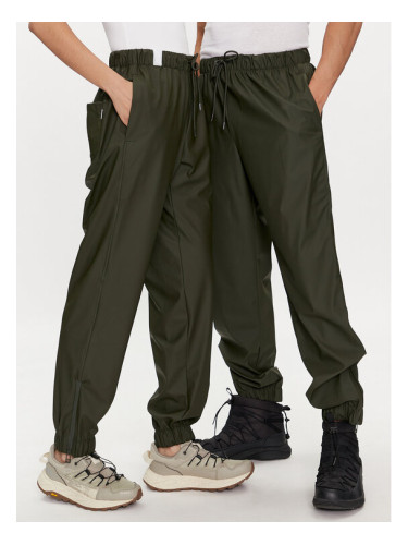 Rains Панталони за дъжд Rain Pants Regular W3 18560 Зелен Regular Fit